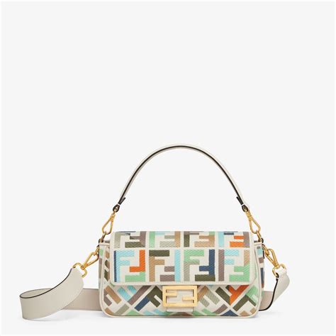 multicolor fendi baguette